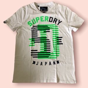 SuperDry Mens White Tee (XL)